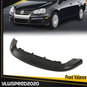 V-02esw2225abk Ylwspeed20 Front Bumper Valance Air Dams Deflector Black Fit For 05-10 Volkswagen Jetta New