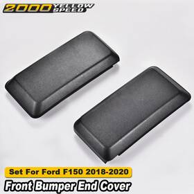 Ylw1086 Ylwspeed2000 Fit For 18-20 Ford F-150 Front Lower Left Right Side Bumper End Cover Cap 1pair