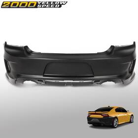 Ylw258789 Ylwspeed2000 Fit For 2015-2023 Dodge Charger With Side Vents Rear Bumper Cover Fascia