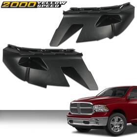 Ylw785920 Ylwspeed2000 Fit For 13-19 Dodge Ram 1500 Classic Car Front Bumper Support Bracket 1pair New