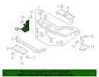Ys4z-8310-ca Motorcraft Ford Genuine Oem Focus Radiator Support Side Air Deflector