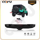 Z122196-zegale-401g Cciyu Black Textured Offroad Bumper Guard Iron Steel For Jeep