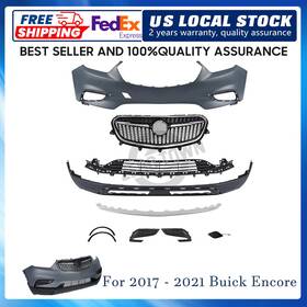 42536902 Zero Town New Complete Front Bumper Grille Set For 2017 2018 2019 2020 2021 Buick Encore