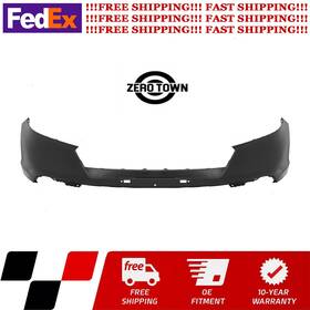 Ho1000333 Zero Town For 2023 - 2024 Honda Accord New Primered Front Bumper Cover