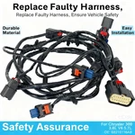 68216116AB Front Bumper Park Sensor Wiring Harness For Chrysler 300 3.6L 5.7L. Fixed Price $39.89.