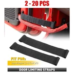 2-20X Black Door Limiting For Check Firm Strap Jeep Wrangler Cj Tj Jk Unlimited. Fixed Price $96.81.