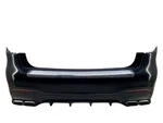 2017-2019 Mercedes GLS63 X166 Amg Rear Bumper Cover Black (040) *scratched* Oem. Fixed Price $1359.93.