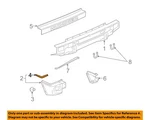 Gm Oem 06-09 H2 Rear Bumper Components-molding 12335676. Fixed Price $141.49.