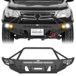 Fit 2010-2013 Lexus GX460 Full-width Steel Front Bumper W/ Winch Plate & Lights. Fixed Price $539.79.