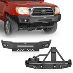 For 2005-2015 Toyota Tacoma Front Rear Bumper W/tire Carrier Led Lights D-rings. Fixed Price $559.34.