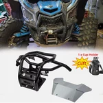 Heavy Duty Front Bumper Guard W/ Plate For 2017-2026 Can Am X3 Max Turbo. Fixed Price $199.49.