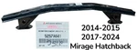 Genuine Mitsubishi 5257A641 Rear Bumper Reinforcement Bar Beam 2014-2024 Mirage. Fixed Price $399.99.