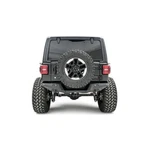 Fab Fours JL18-Y1851-1 Rear Bumper W/ Pre-drilled Sensor Holes Black Steel New. Fixed Price $1469.99.