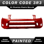 New Painted *3R3 Barcelona Red* Front Bumper Cover For 2006-2008 Toyota RAV4. Fixed Price $380.99.