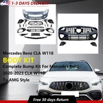 For 2020-23 Mercedes Benz W118 Cla To Amg Style Front Bumper Conversion Body Kit. Fixed Price $457.29.