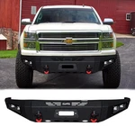 Vijay For 2014-2015 Chevy Silverado 1500 Steel Front Bumper W/winch Plate& Light. Fixed Price $489.99.