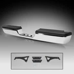 For 1994-2001 2002 Dodge Ram 1500 2500 3500 New Rear Step Bumper Chrome Assembly. Fixed Price $159.99.