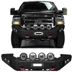 Gng Fit 2005-2007 Ford F250 F350 Front Bumper Steel W/ Led Light & Winch Plate. Fixed Price $889.99.