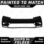New Painted *202 Black* Front Bumper Cover For 2011 2012 2013 Toyota Highlander. Fixed Price $390.99.