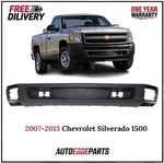 Front Bumper Lower Valance For 2007-2013 Chevrolet Silverado 1500 Textured Black. Fixed Price $186.55.