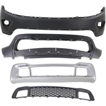 Bumper Grille Kit Fits 2014-2016 Jeep Grand Cherokee Front Primed Plastic. Fixed Price $452.53.