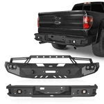 Front Rear Bumper Assembly 2009-2014 Ford F150 W/winch Plate & Led Lights. Fixed Price $499.55.