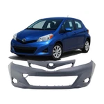 Bumper Cover For 2012-2014 Toyota Yaris Ce Japan Buit W Fog Holes Front. Fixed Price $130.56.