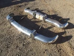 1954 Chrysler New Yorker Deluxe Front And Rear Bumper With Brackets Mopar Hemi. Fixed Price $300.00.