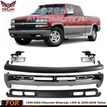Front Bumper Chrome Kit For 1999-2002 Chevrolet Silverado 1500 & 2000-2006 Tahoe. Fixed Price $522.00.