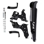 Rear Bumper Assembly For Chevrolet Silverado 1500/2500HD/3500HD 2014-2019 Chrome. Fixed Price $235.32.
