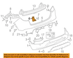 Gm Oem 13-22 Encore Rear Bumper Components-lower Bracket 95245217. Fixed Price $38.26.