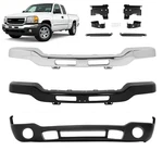For Gmc Sierra 1500 2500 3500 03-07 06 Front Bumper Kit Brackets Valance. Fixed Price $258.90.