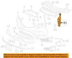 Honda Oem 17-20 Mdx Front Bumper Components-guide Plate 71114TZ5A11. Fixed Price $32.25.