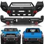 Aaiwa For 2016-2023 Toyota Tacoma New Front + Rear Bumper W/winch Plate&d-rings. Fixed Price $1039.95.