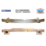 New Rear Bumper Impact Bar Fits 2019-2023 Jeep Cherokee 191-01192X Capa. Fixed Price $308.96.