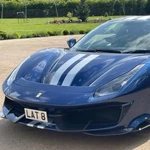 Ferrari 488 Pista Front License Plate Bracket. Fixed Price $537.80.