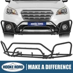 Hooke Road Black Steel Tube Front Bumper Rally For 2015-2019 Subaru Outback. Fixed Price $229.29.