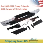 Chrome Steel Rear Bumper Assembly For 2008-2012 Chevy Colorado & Gmc Canyon. Fixed Price $138.99.