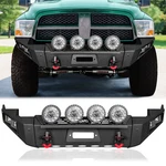 Vijay Front Bumper Fits 2009-2012 Dodge Ram 1500 W/round Lights. Fixed Price $809.00.