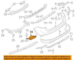 Ford Oem 16-23 Mkx Rear Bumper Components-exhaust Duct FA1Z17F827B. Fixed Price $277.43.