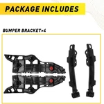 For 2014-2019 Toyota Highlander Bumper Bracket Upper+lower Left+right Set New. Fixed Price $43.99.