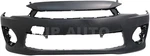 For 2016 2017 Mitsubishi Lancer Front Bumper Cover Primed. Fixed Price $296.77.