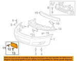 Chevrolet Gm Oem 06-13 Impala Front Bumper Grille-license Bracket 10337110. Fixed Price $34.57.