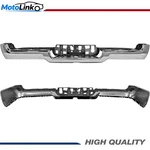 Chrome Steel Rear Step Bumper Face Bar For 2019-2024 Ram 1500 W/ Single Exhaust. Fixed Price $129.99.