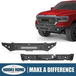 Hooke Off-road Front Rear Bumper W/led Lights For 2019-2024 Dodge Ram 1500. Fixed Price $758.48.