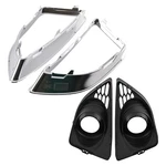 Pair Bumper Fog Lamp Grille Bezel Ford Fusion Sel 2010-2012 AE5Z17E810F. Fixed Price $52.09.