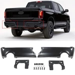 Gloss Black Rear Step Bumper End Cap Cover 2021-25 Ford F-150 F150 Tremor. Fixed Price $205.00.