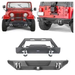 Hooke Road Steel Front/rear Bumper W/d-rings For Jeep Wrangler CJ-7 1976-1986. Fixed Price $229.69.