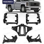 For 2016-2018 Chevy Silverado 1500 Front Bumper Support Mount Bracket Set 5PCS. Fixed Price $89.97.