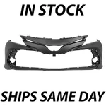 New Primered Front Bumper Cover Face For 2018-2020 Toyota Camry Le & Hybrid. Fixed Price $104.49.
